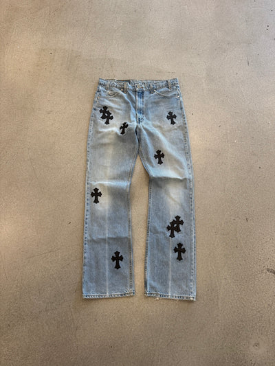 Chrome Hearts Levi's 517 Jeans