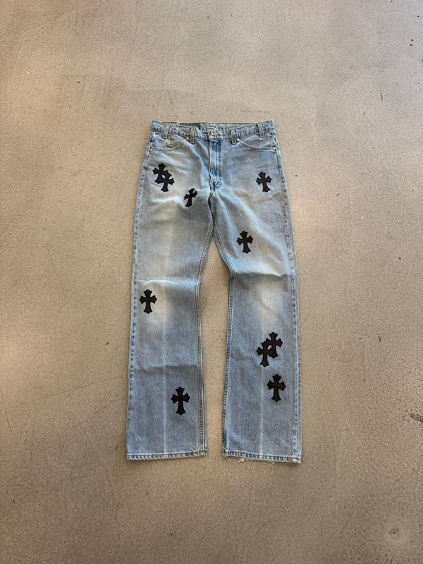 Chrome Hearts Levi's 517 Jeans