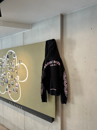 Chrome Hearts Black/Pink Hoodie