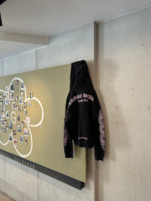 Chrome Hearts Black/Pink Hoodie
