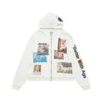 Zip Hoodie Ricky Waffle | Better With Age — Hype clothes — view 2