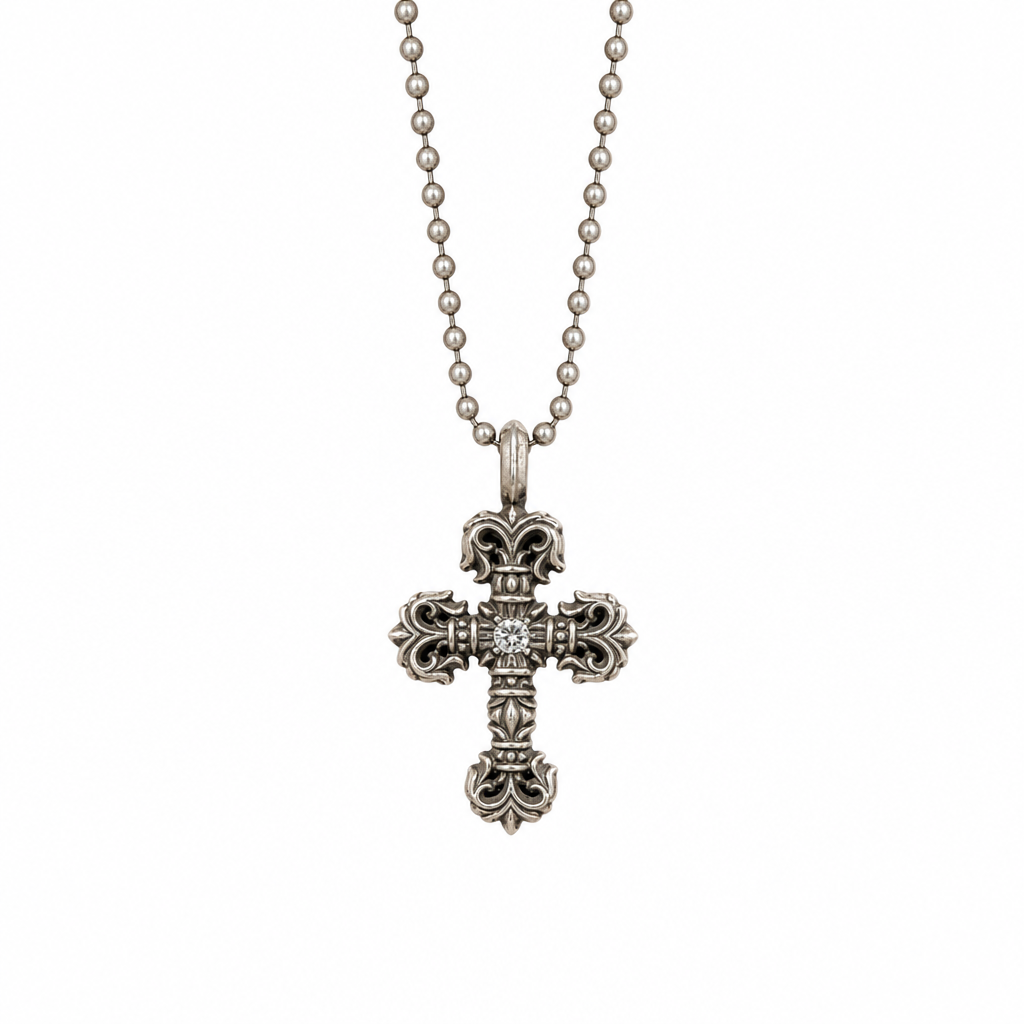 Pendant Filigree Center Diamond | Chrome Hearts