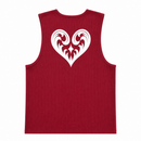 Tank Top Gaufrette Bordeaux | Malgré Lui — view 4