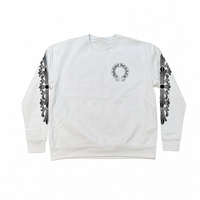 Crewneck Floral White | Chrome Hearts, Hype clothes