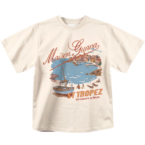 T-shirt  Saint Tropez Ilustration | Maison Guava