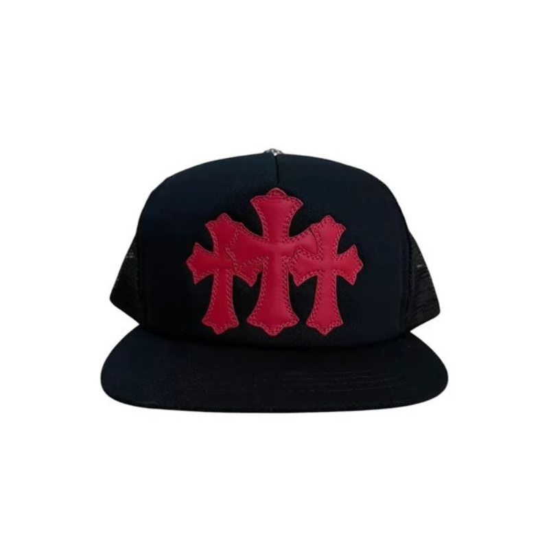 Cap Triple Cross Red | Chrome Hearts