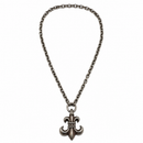 Pendant Fleur De Lys + Paper Chain | Chrome Hearts, Accessories
