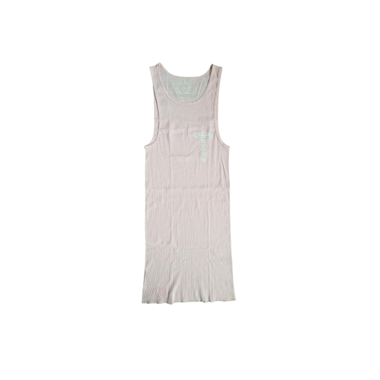 Tank Top T-Bar Cross Pink | Chrome Hearts