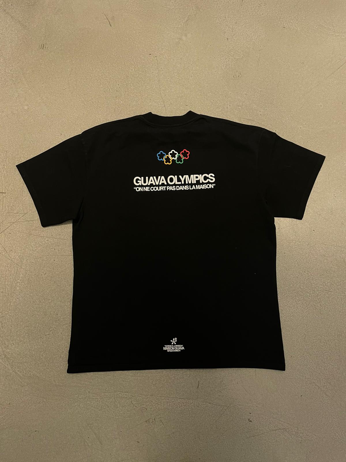 T-shirt MAISON GUAVA Olympics Black