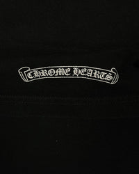 T-shirt Black Vertical Logo | Chrome Hearts