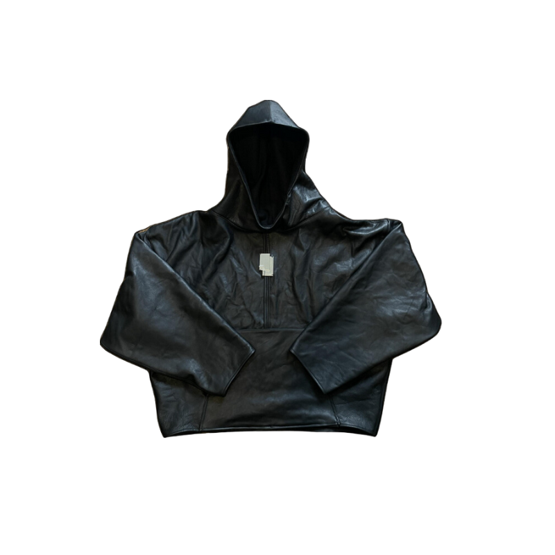 Hoodie Signature Cuir Soft | OUTRENOIR