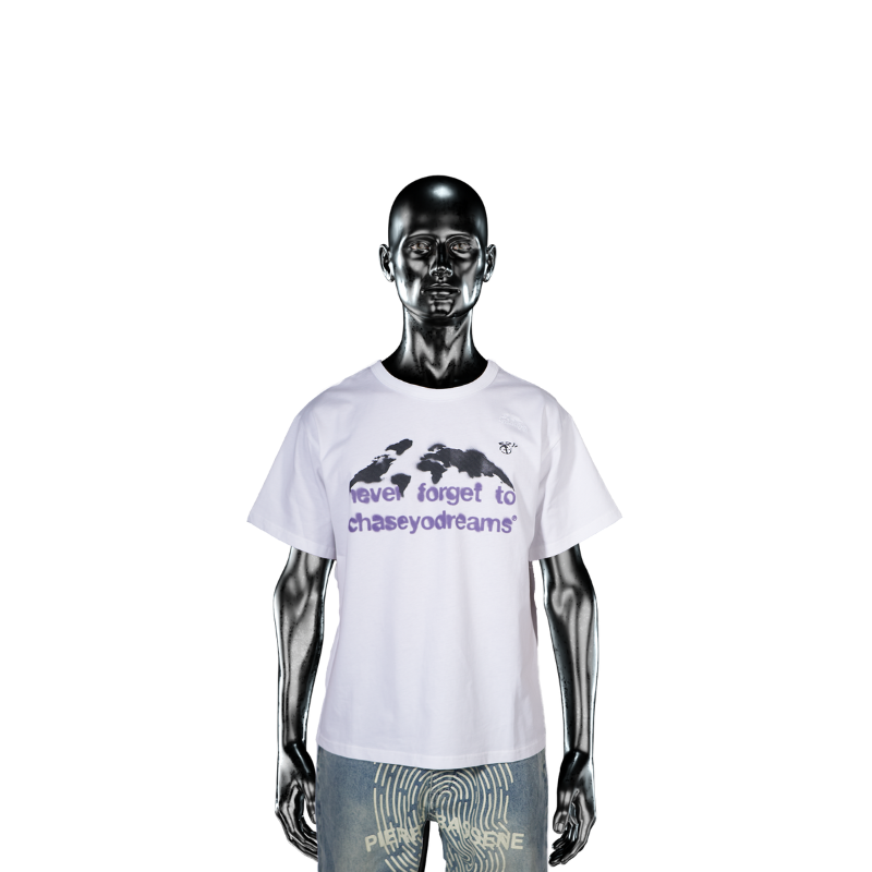T-shirt NEVER FORGET White℗  | Pierre Bassene