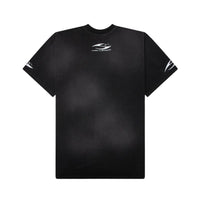T-shirt H Cursive Logo Black | Hellstar