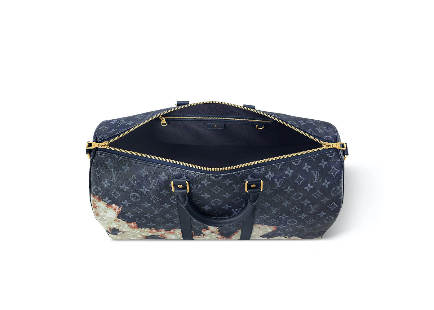 Keepall Graphique Navy Gold 50