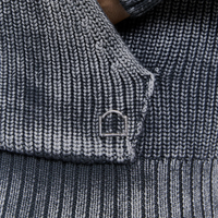 Zip Hoodie Acid Black | Reternity
