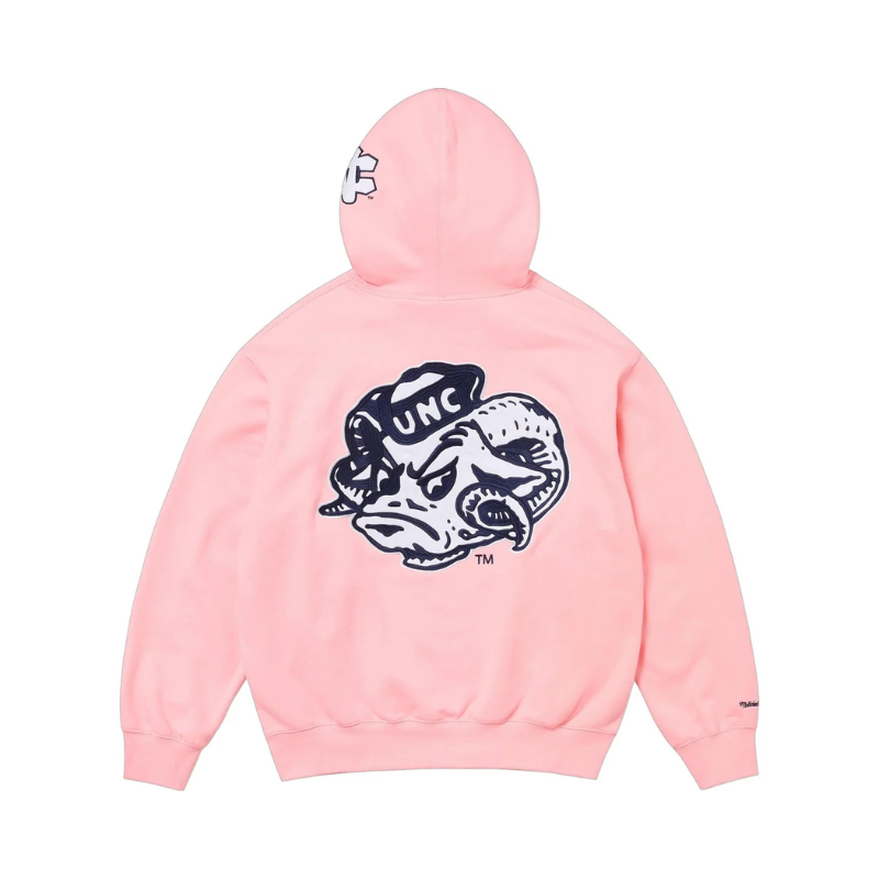 Hoodie Mitchell & Ness® NCAA Pink | Supreme