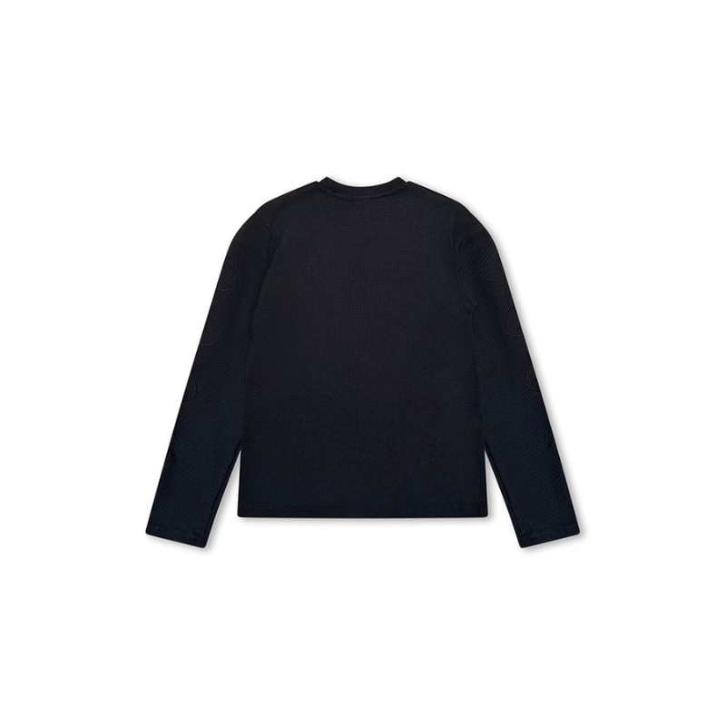 Longsleeve PPSC Waffle Black