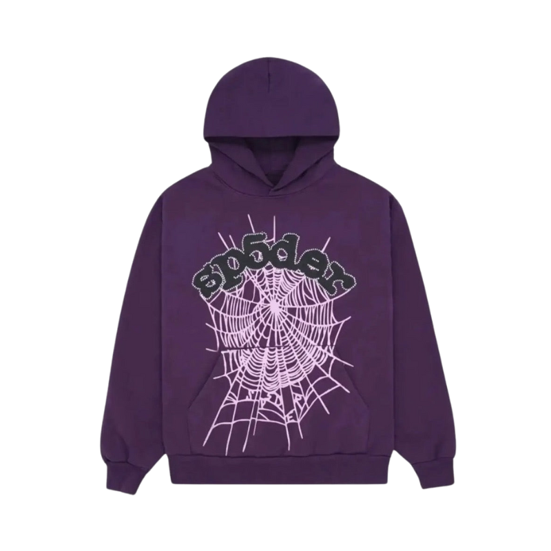 Hoodie Websuit Purple | Spider