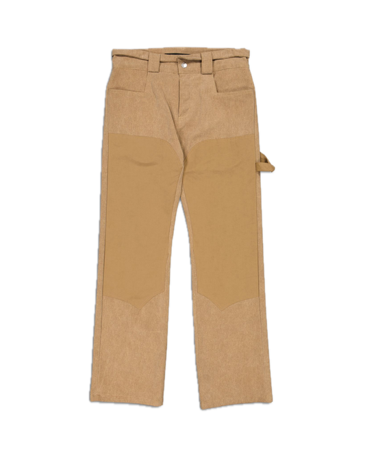 Double Knee Cargo REVEUR LUCIDE Beige