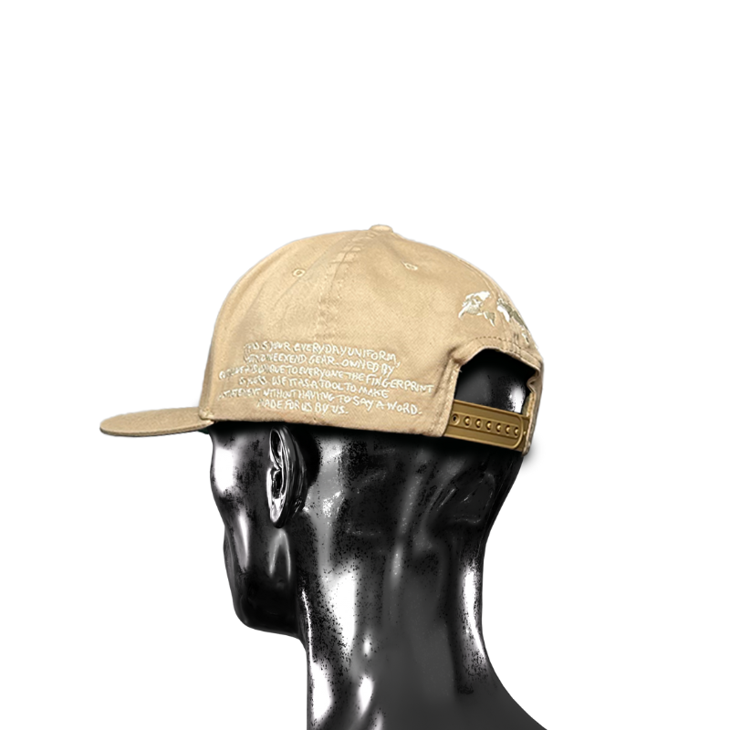 Caps Snapback℗ - Cream | Pierre Bassene