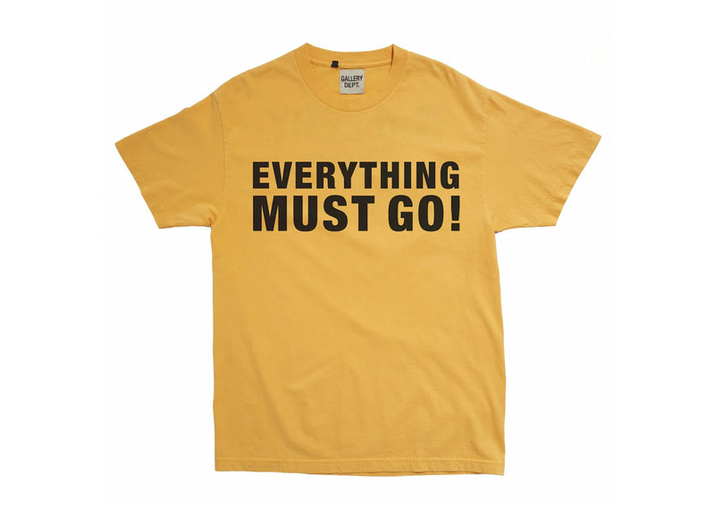 T-shirt Gallery Dept. Everything Must Go