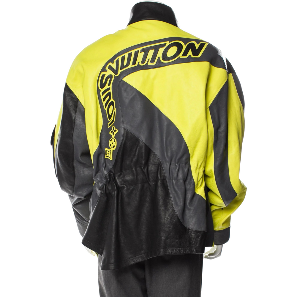 Leather Jacket Distorted Motocycle Leather | Louis Vuitton