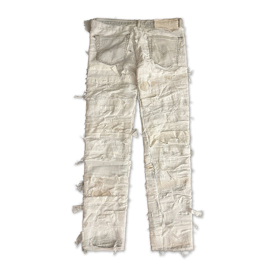 Jeans  Urban Warrior White | Atelier Imprévu