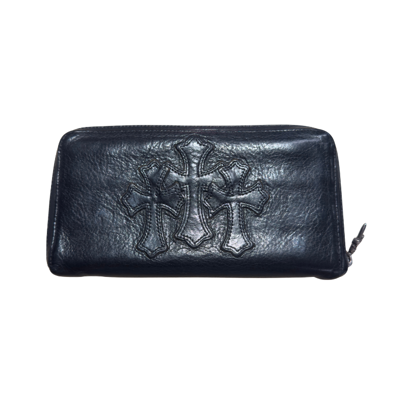 Wallet Long 3 Cross  | Chrome Hearts