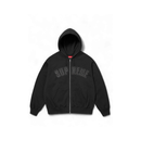 Zip Hoodie  Sweatshirt Black | Supreme x B.B Simon