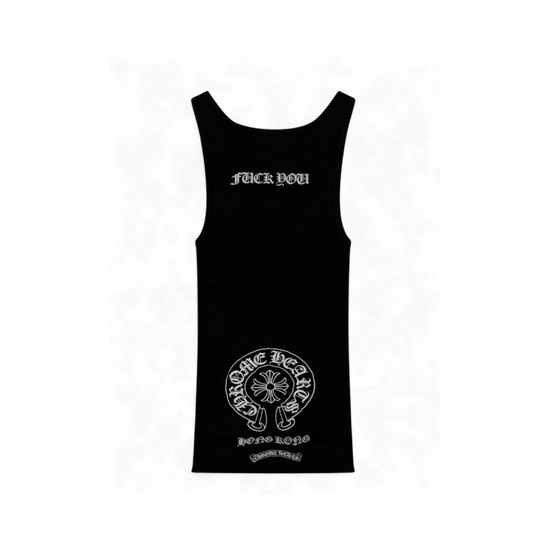 Tank Top Hong Kong Exclusive Black | Chrome Hearts