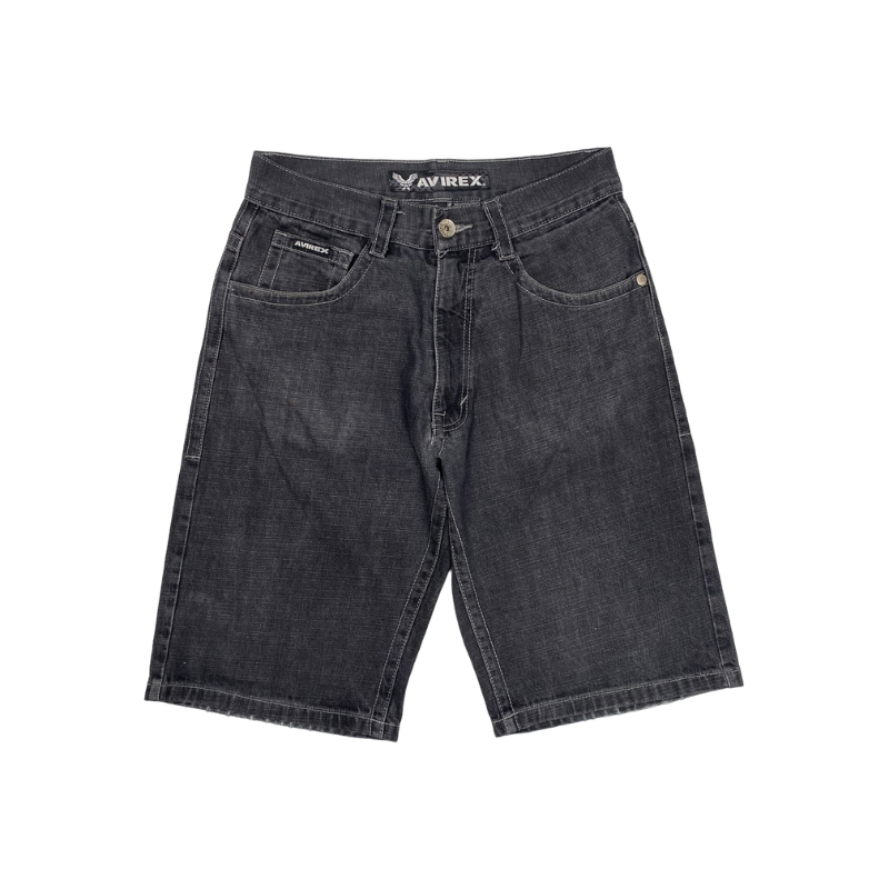 Short AVIREX En Jean Noir