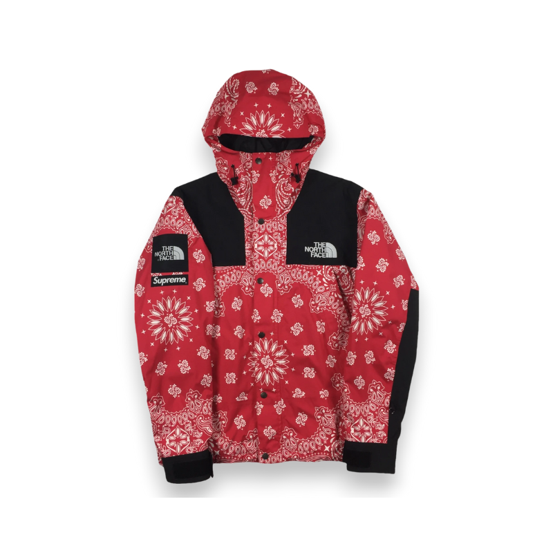 Jacket 2014 Bandana Mountain Light Red | The North Face x Supreme