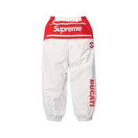 Trackpants White Red | Supreme x Ducati