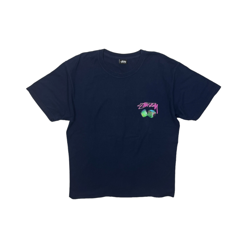 Stussy Vintage Navy Dice Tee