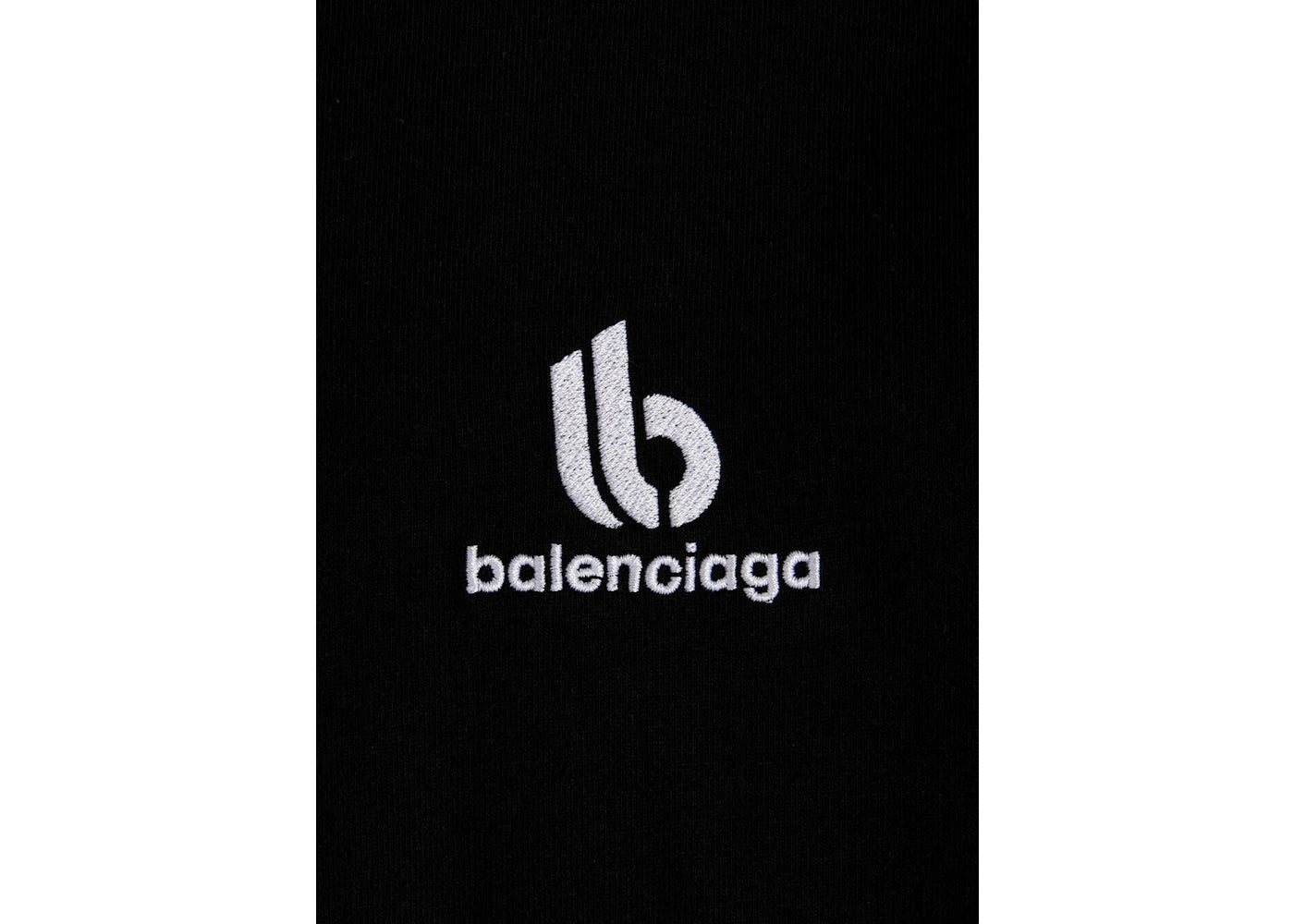 T-shirt Balenciaga brodé Double B Logo