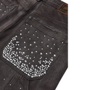 Denim Shorts Diamond Dark Brown | Birth Of Royal Child