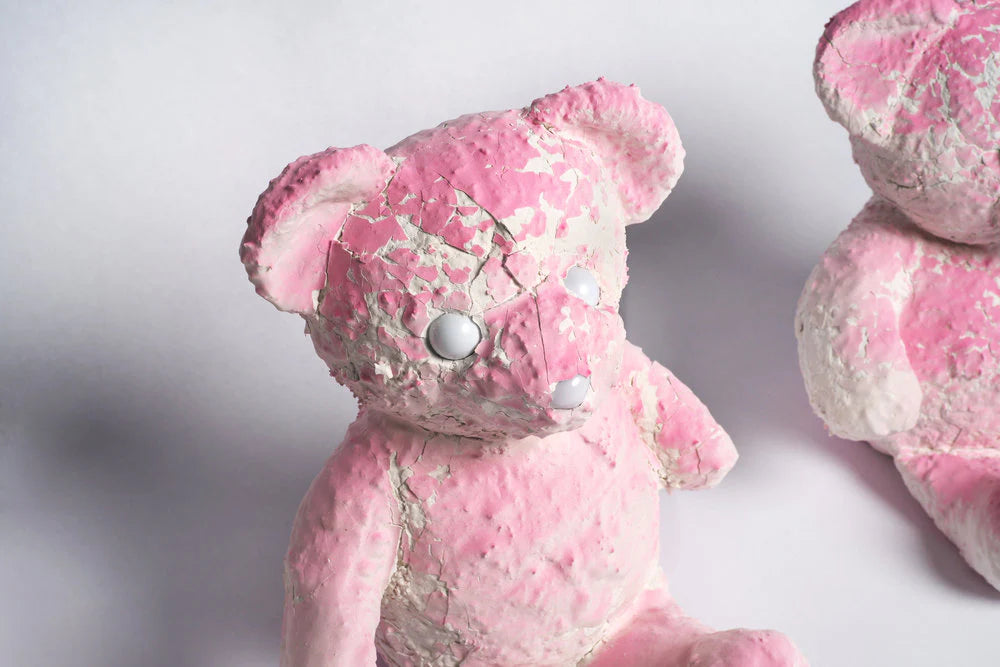 Daniel Arsham Cracked Bear (Pink)