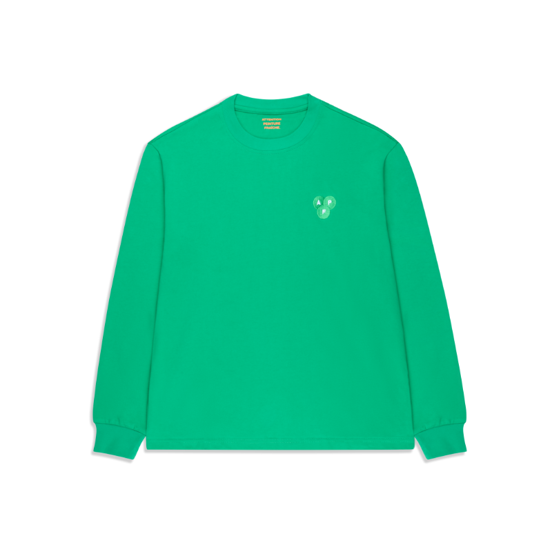 Longsleeve Tropical Jade Green | APF