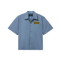 Shirt Cropped Work Blue | KidSuper x Mercedes Benz