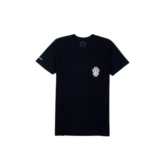 T-shirt Dagger Scroll Logo Black | Chrome Hearts
