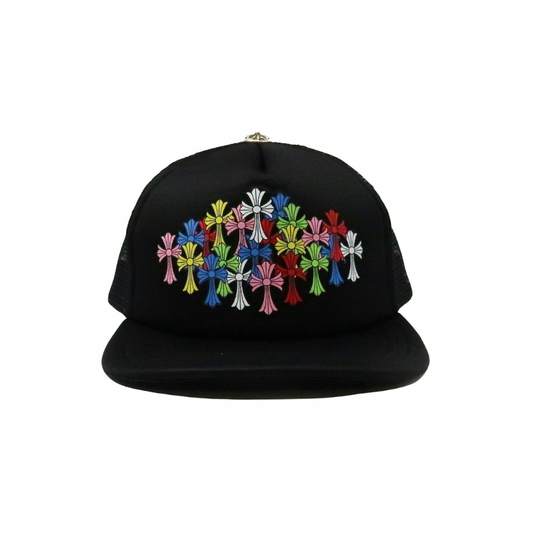 Cap CHROME HEARTS Noir Logo Multicolore