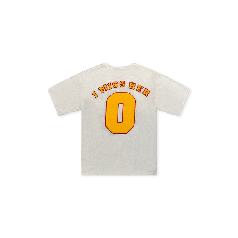 ★PISCESS★PS Basic Waffle T-shirt★White★大人気★ T-shirt Waffle White | PPSC – Maison Guava