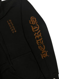 Hoodie Logo Black Brown | Chrome Hearts