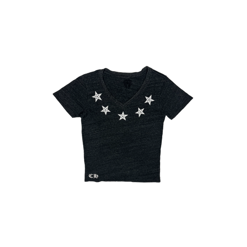 Chrome Hearts Grey Stars Tee Vintage