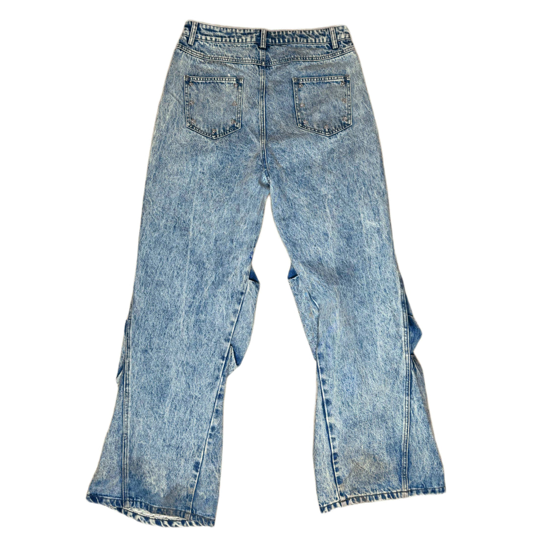 Denim QUIROZ Qarpenter® Washed Blue