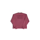 Longsleeve Washed Burgundy | APF