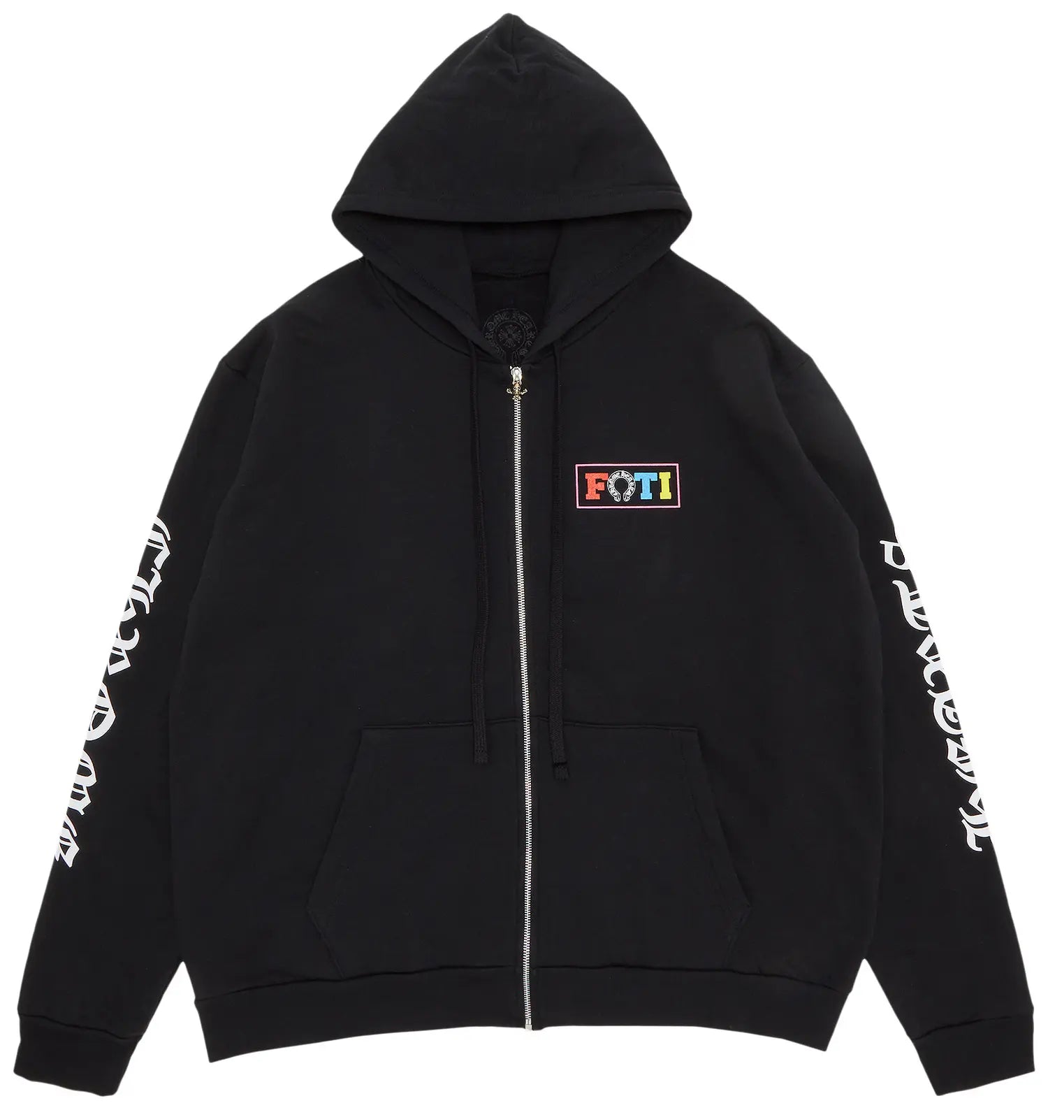 Zip Hoodie  Foti 'Black' | Chrome Hearts