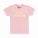 Baby Tee J'adore Paris Cream & Pink | Maison Guava