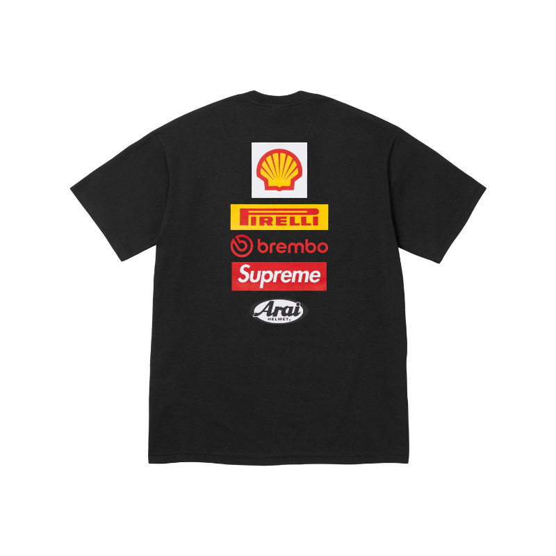 Supreme Ducati Logo Tee Black