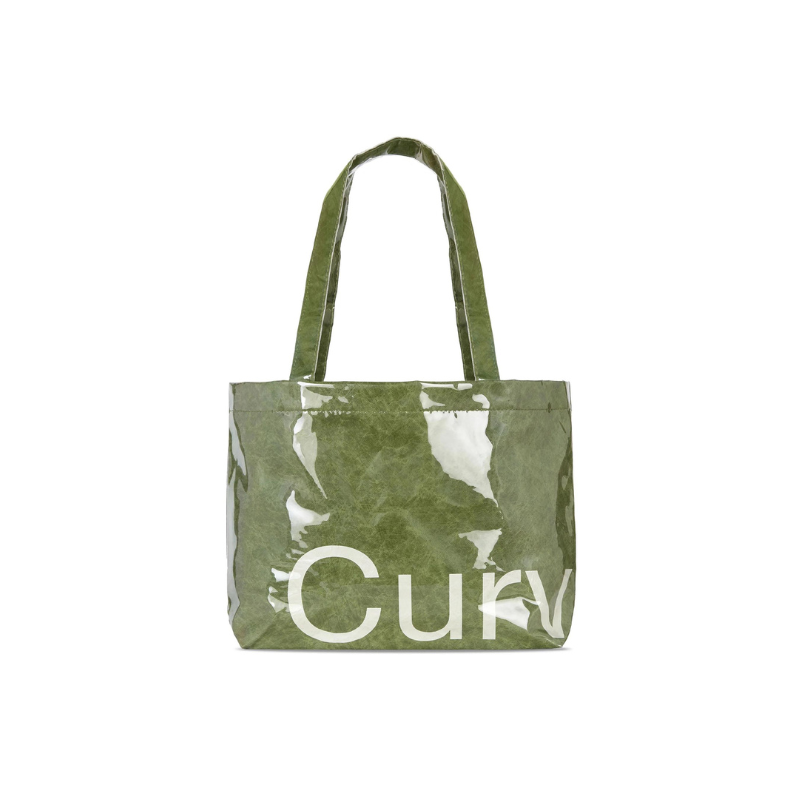 Tote Bag CURVES Medium Green